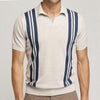 Elysian Heritage - Apricot Striped Polo