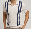 Elysian Heritage - Apricot Striped Polo