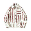 Elysian Heritage - Loose Striped Button-Up