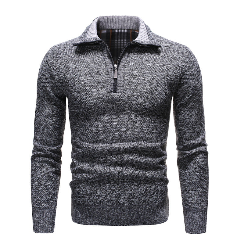 Elysian Heritage - Casual Lapel Sweater