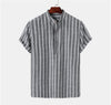 Elysian Heritage - Striped Linen Shirt