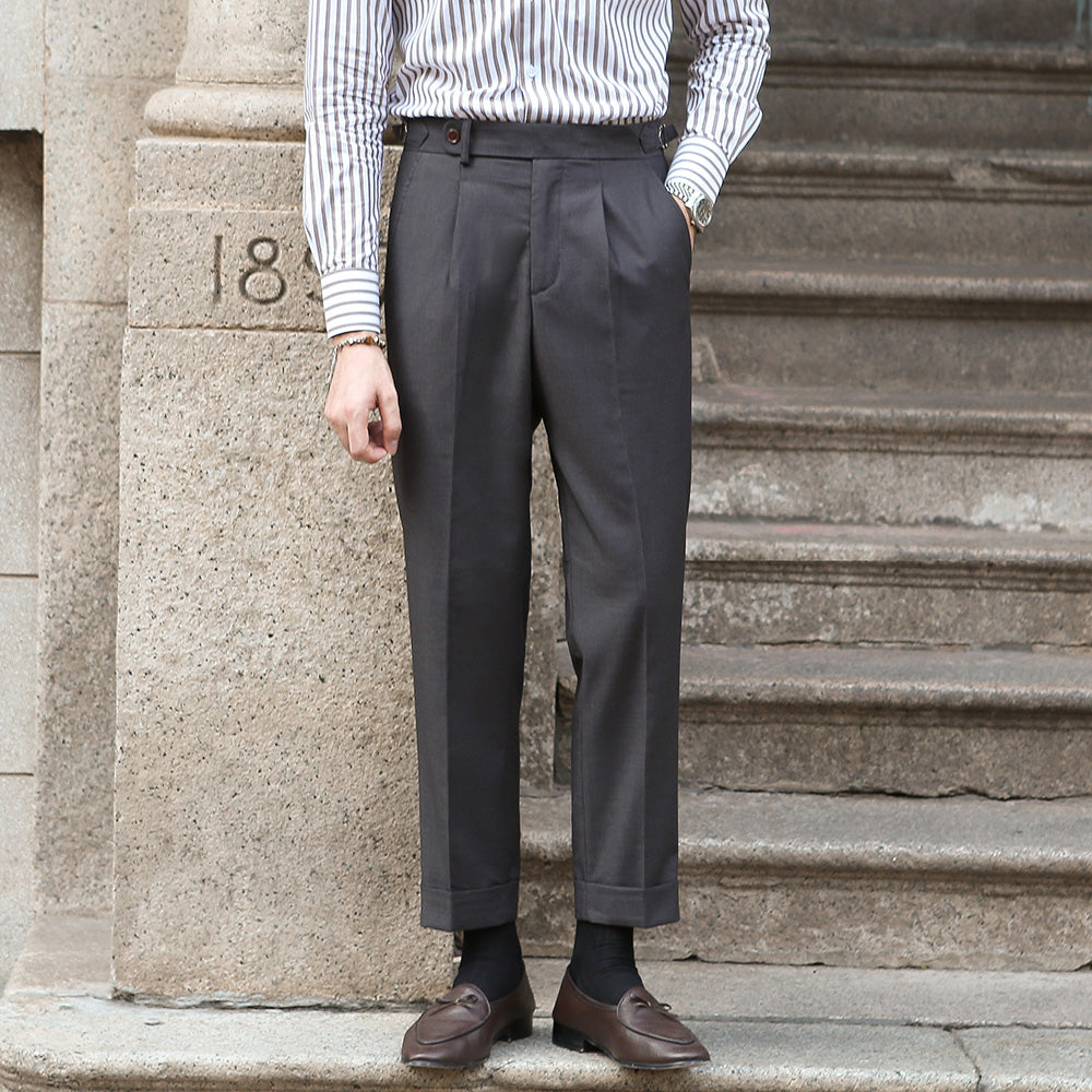 Elysian Heritage - Retro Straight-Legged Pants