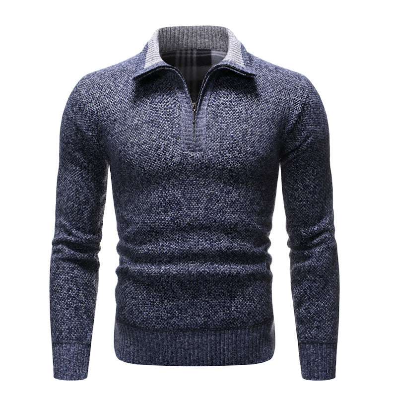 Elysian Heritage - Casual Lapel Sweater