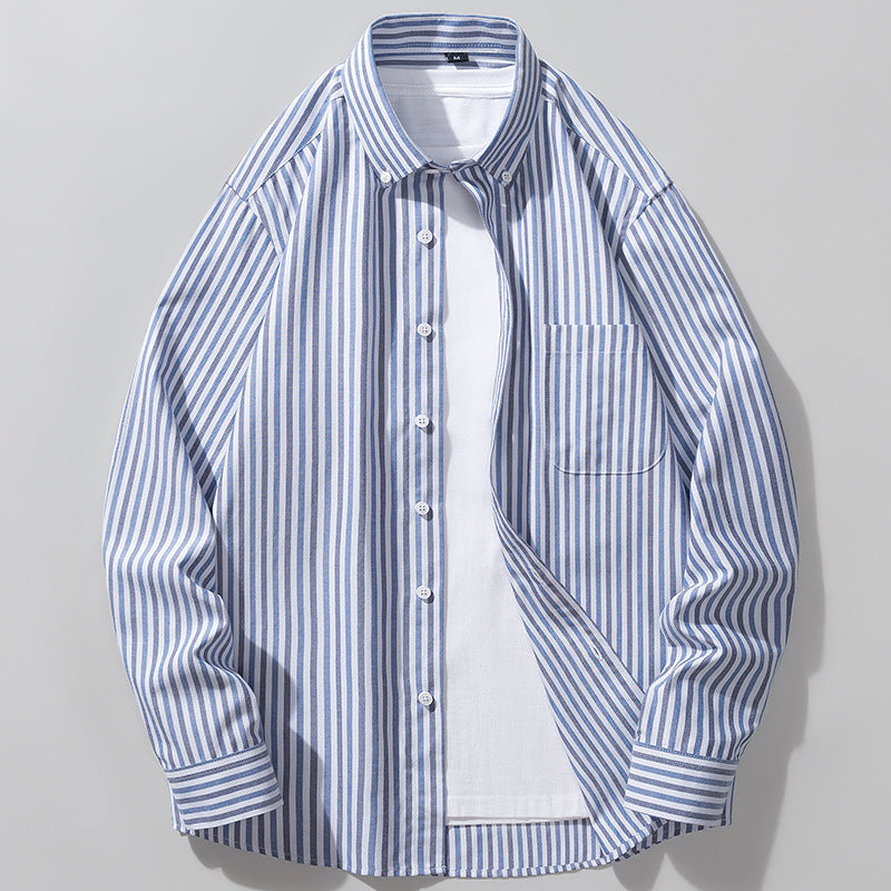 Elysian Heritage - Classic Striped Button Up