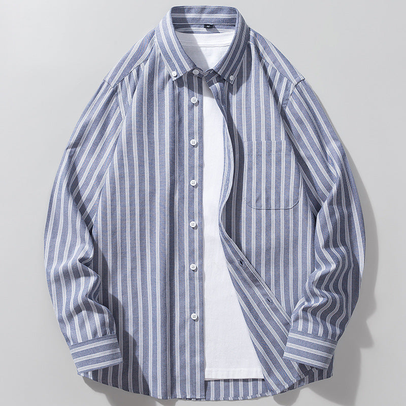 Elysian Heritage - Classic Striped Button Up