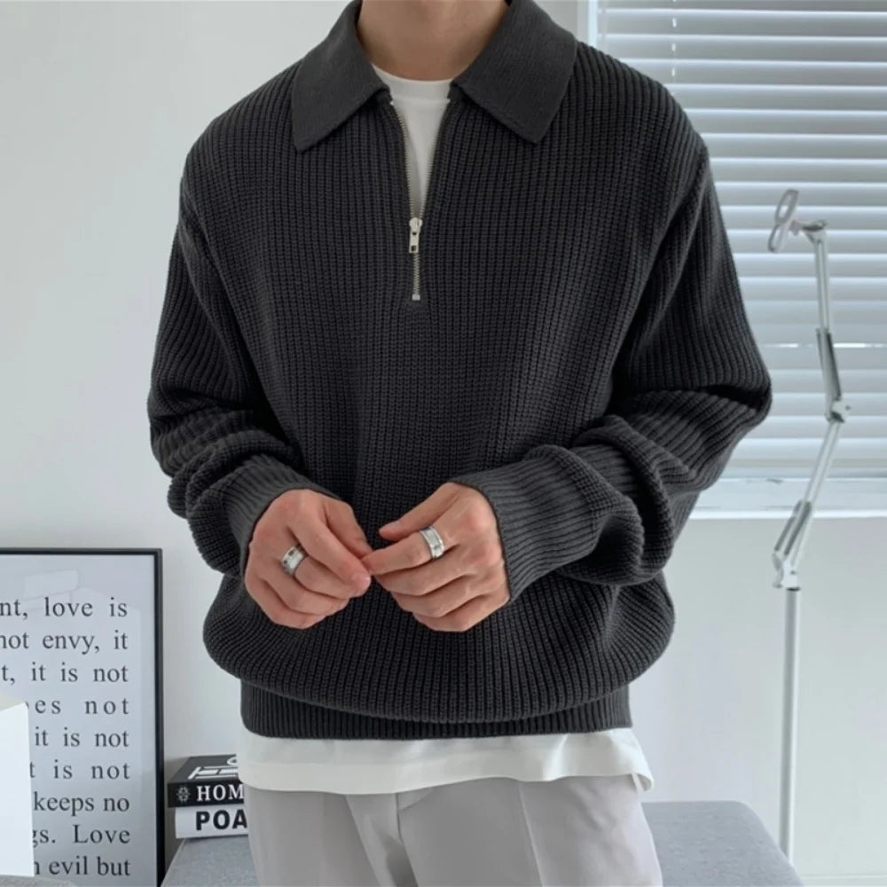 Elysian Heritage - Quarter Zip Sweater