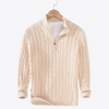 Elysian Heritage - Cotton Zip Sweater