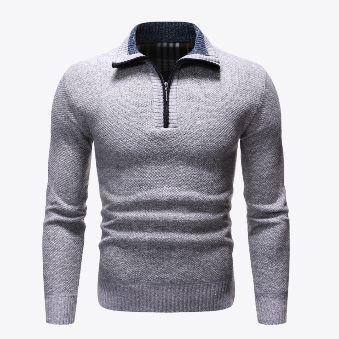 Elysian Heritage - Casual Lapel Sweater