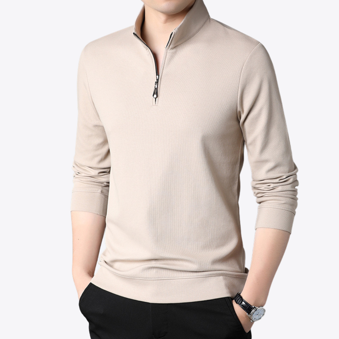 Elysian Heritage - Casual Zipper Sweater