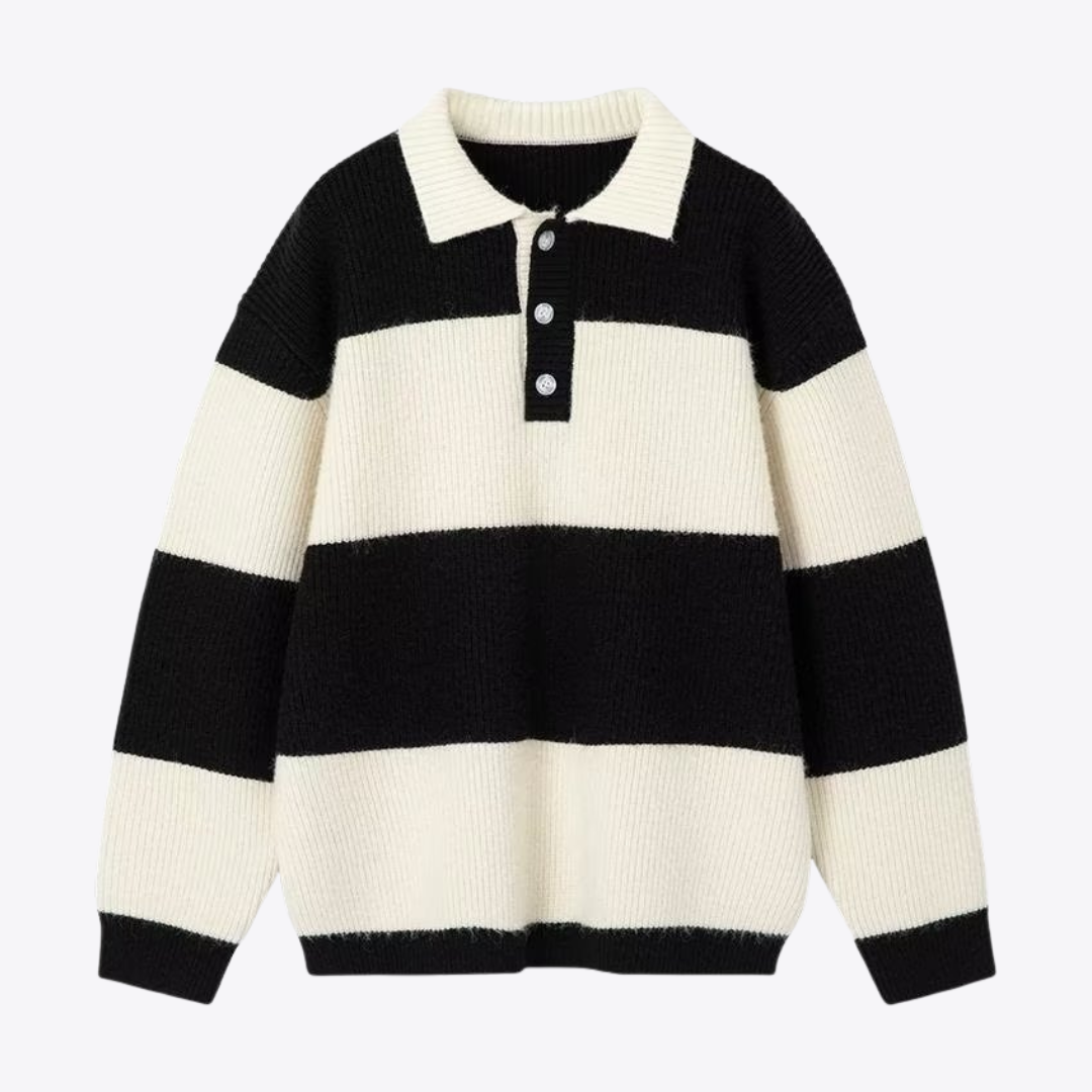 Elysian Heritage - Winter Striped Sweater