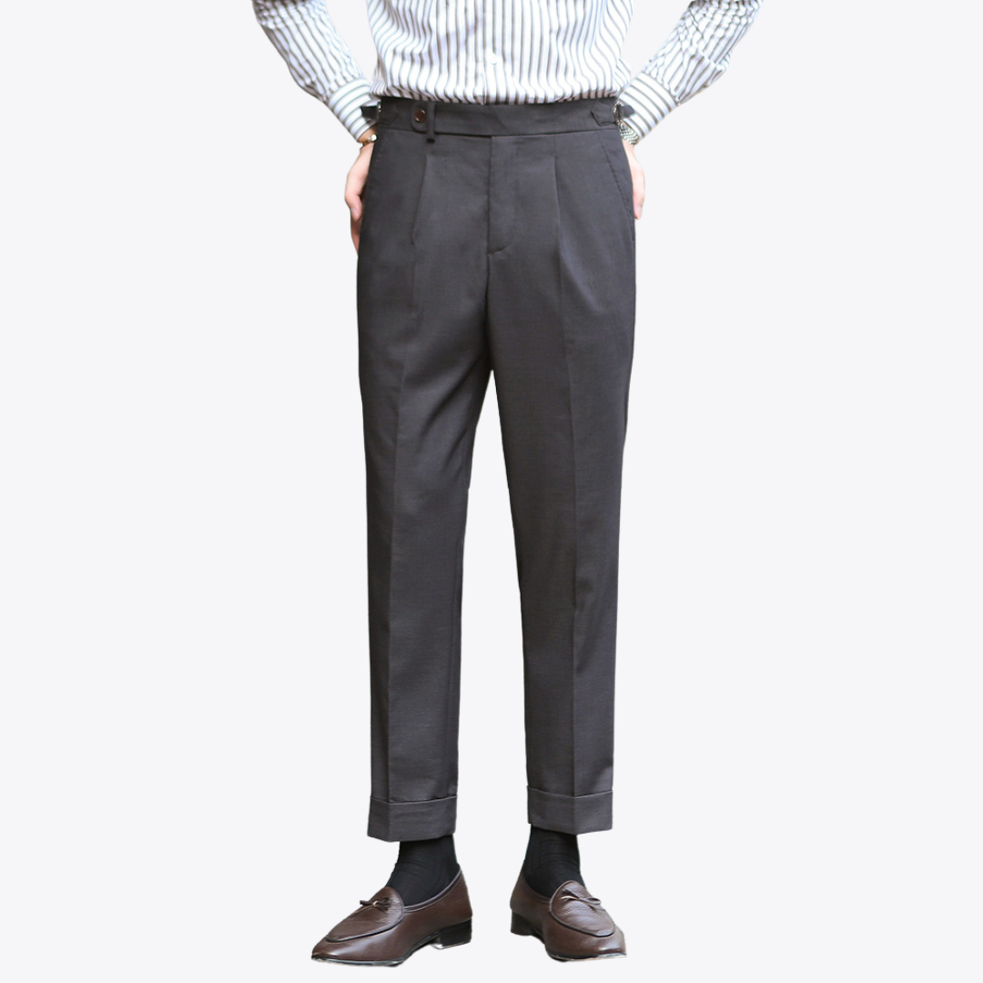 Elysian Heritage - Retro Straight-Legged Pants