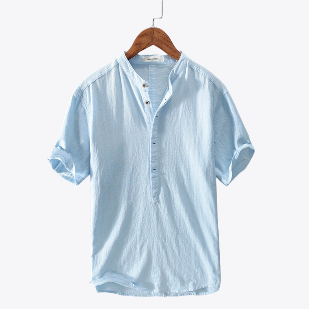 Elysian Heritage - Stand Collar Short Sleeve