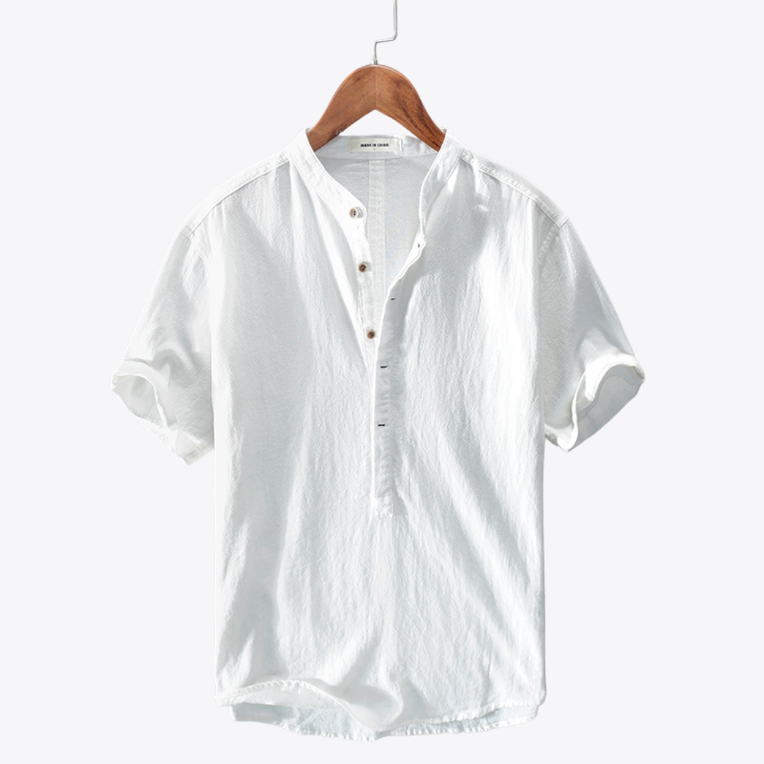 Elysian Heritage - Stand Collar Short Sleeve