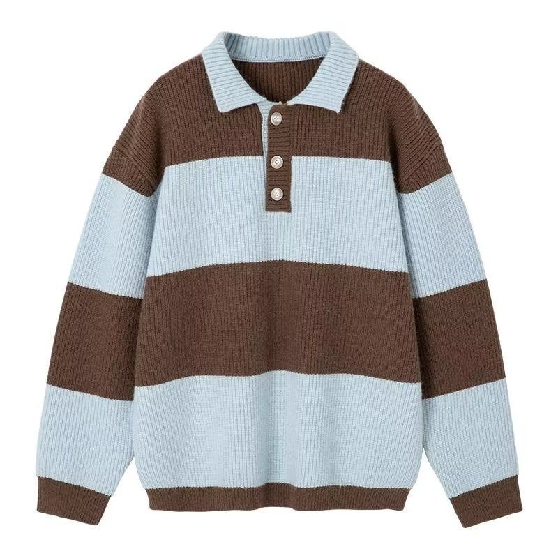 Elysian Heritage - Winter Striped Sweater