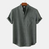 Elysian Heritage  - Solid Color Cotton Button Up