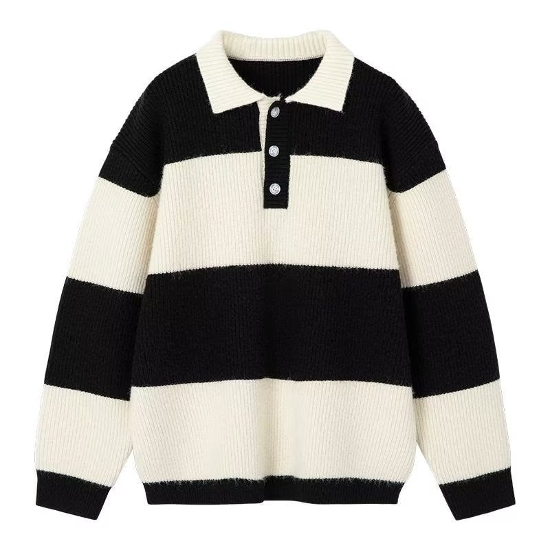 Elysian Heritage - Winter Striped Sweater