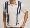 Elysian Heritage - Apricot Striped Polo