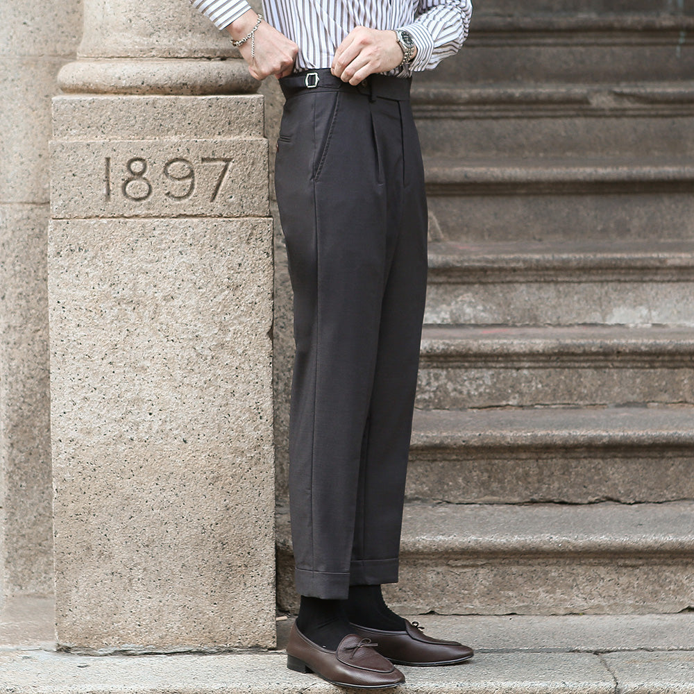 Elysian Heritage - Retro Straight-Legged Pants