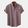 Elysian Heritage  - Solid Color Cotton Button Up