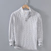 Elysian Heritage - Cotton Zip Sweater